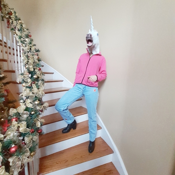 VTG AE Supply Co Dungarees Button Fly Jeans 2 Reg - Picture 3 of 8